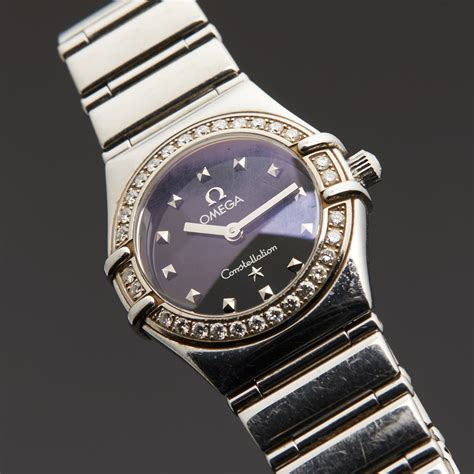 ladies omega constellation watch battery|pre owned omega constellation ladies.